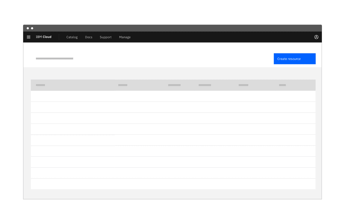 First phase of a dashboard using skeleton states to demonstrate progressive loading First phase of a dashboard using skeleton states to demonstrate progressive loading