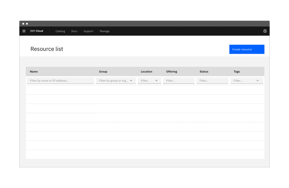 Second phase of a dashboard using skeleton states to demonstrate progressive loading Second phase of a dashboard using skeleton states to demonstrate progressive loading